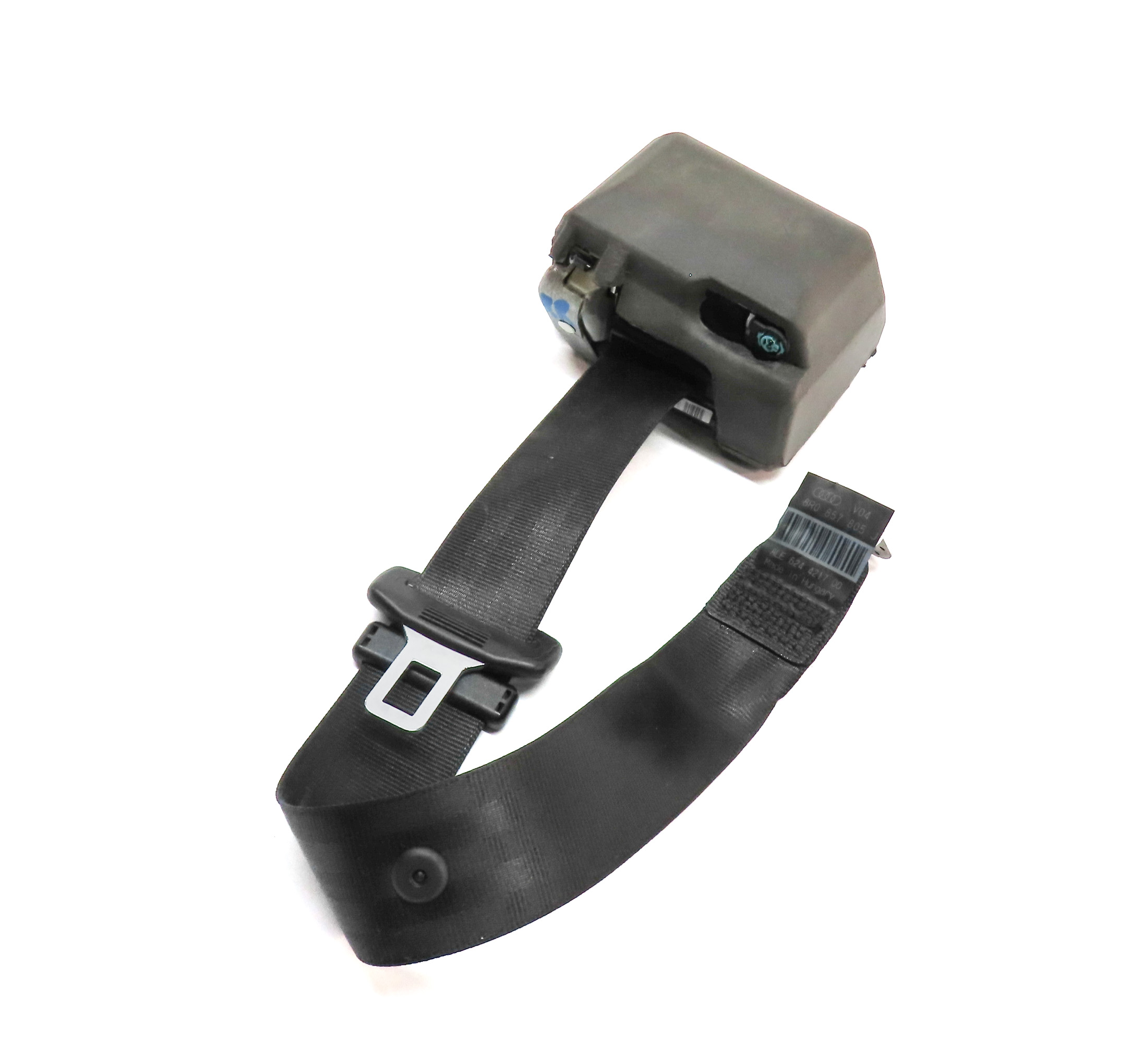 2013 AUDI Q5 (B8 8R) REAR LEFT or RIGHT SEAT SEATBELT RETRACTOR (Black) — exact item pictured